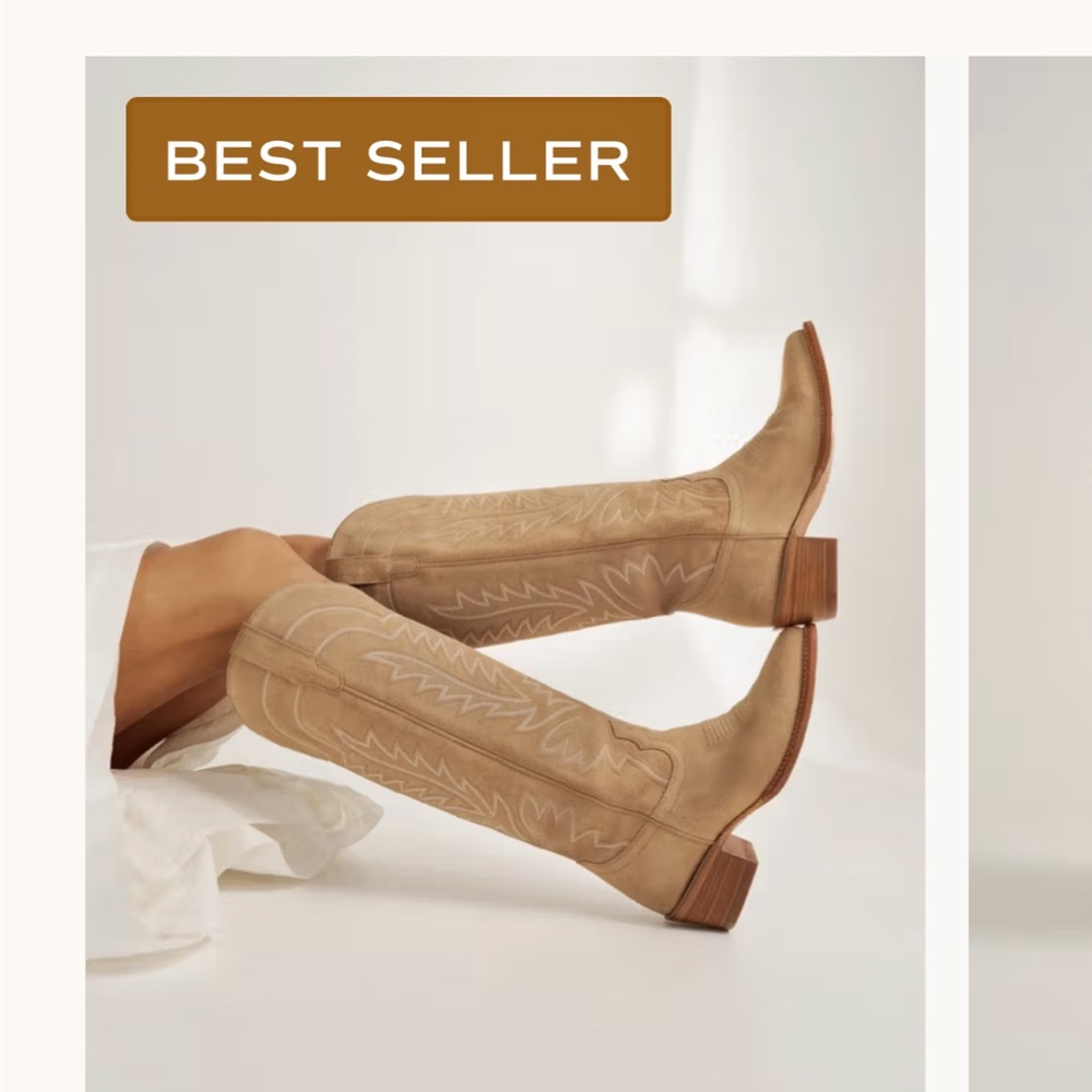BRAND NEW IN BOX Tecovas The Abby Boot in Driftwood Size 8.5 - Picture 4 of 7